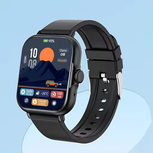 A58PLUS Multi strap set smartwatch square bluetooths call voice heart rate and detection android relojC A58 plus smart watch